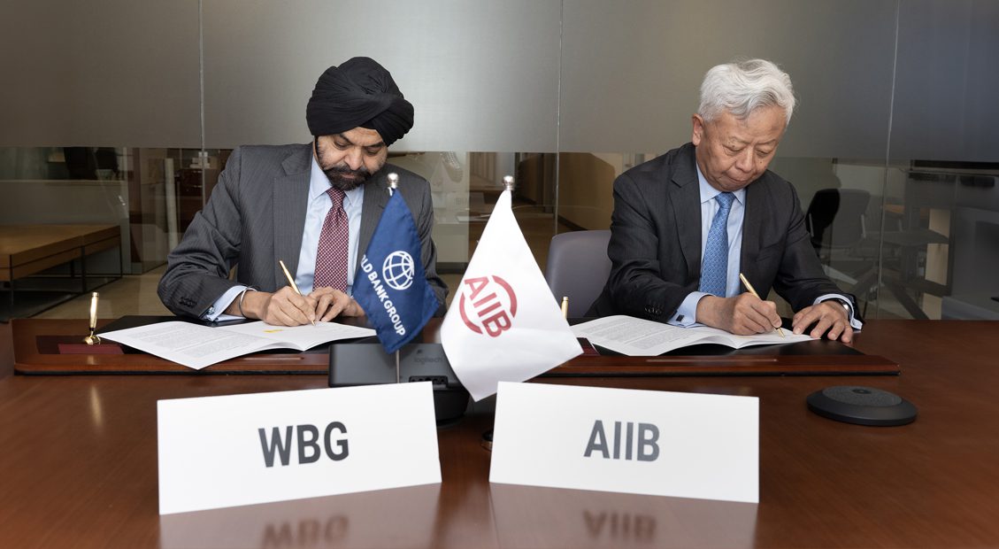 AIIB, World Bank Strengthen Cooperation on Infrastructure Development and Sustainable Development Goals