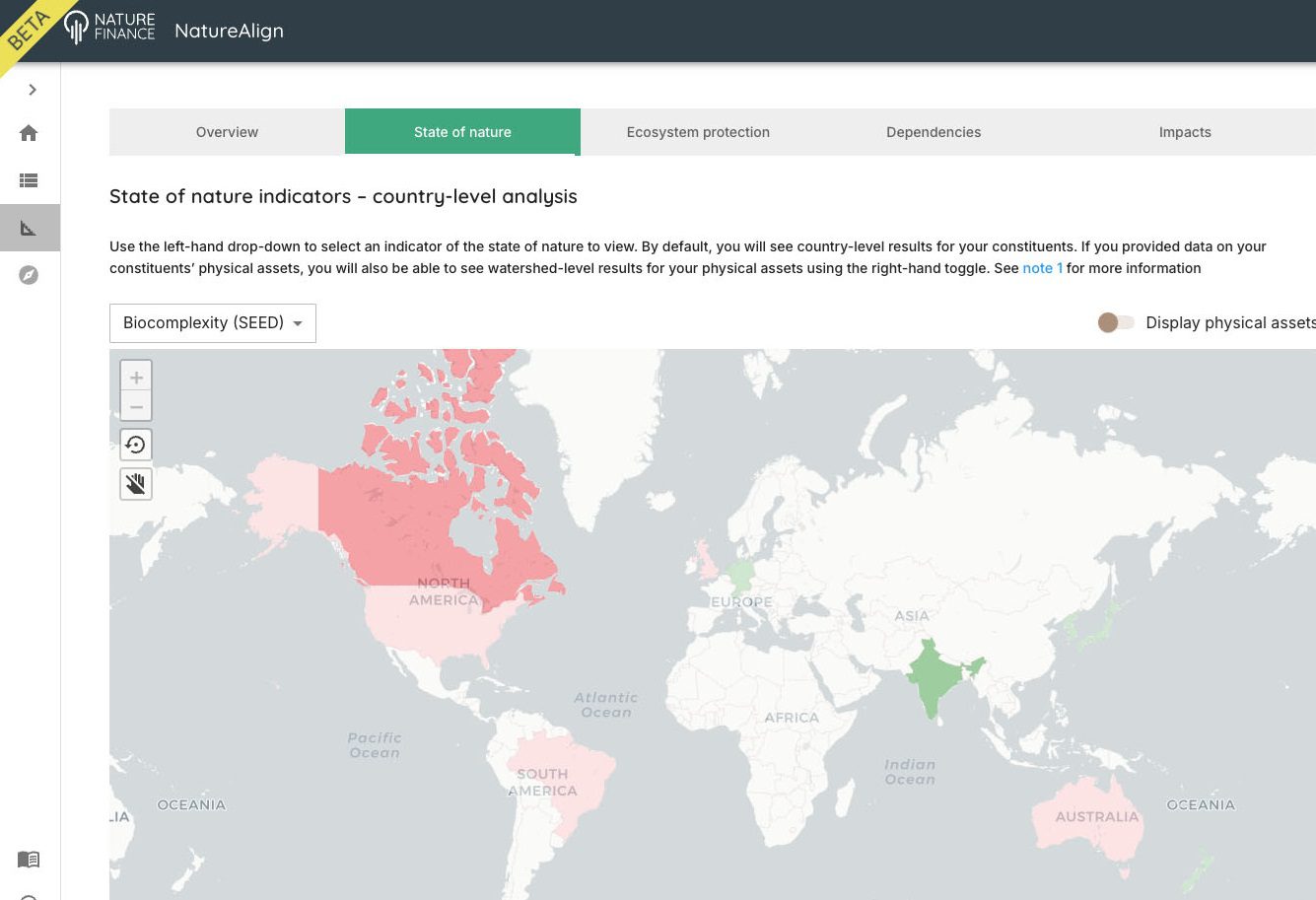 NatureFinance Unveils Tool for Banks and Investors to Evaluate Portfolio Nature Impact