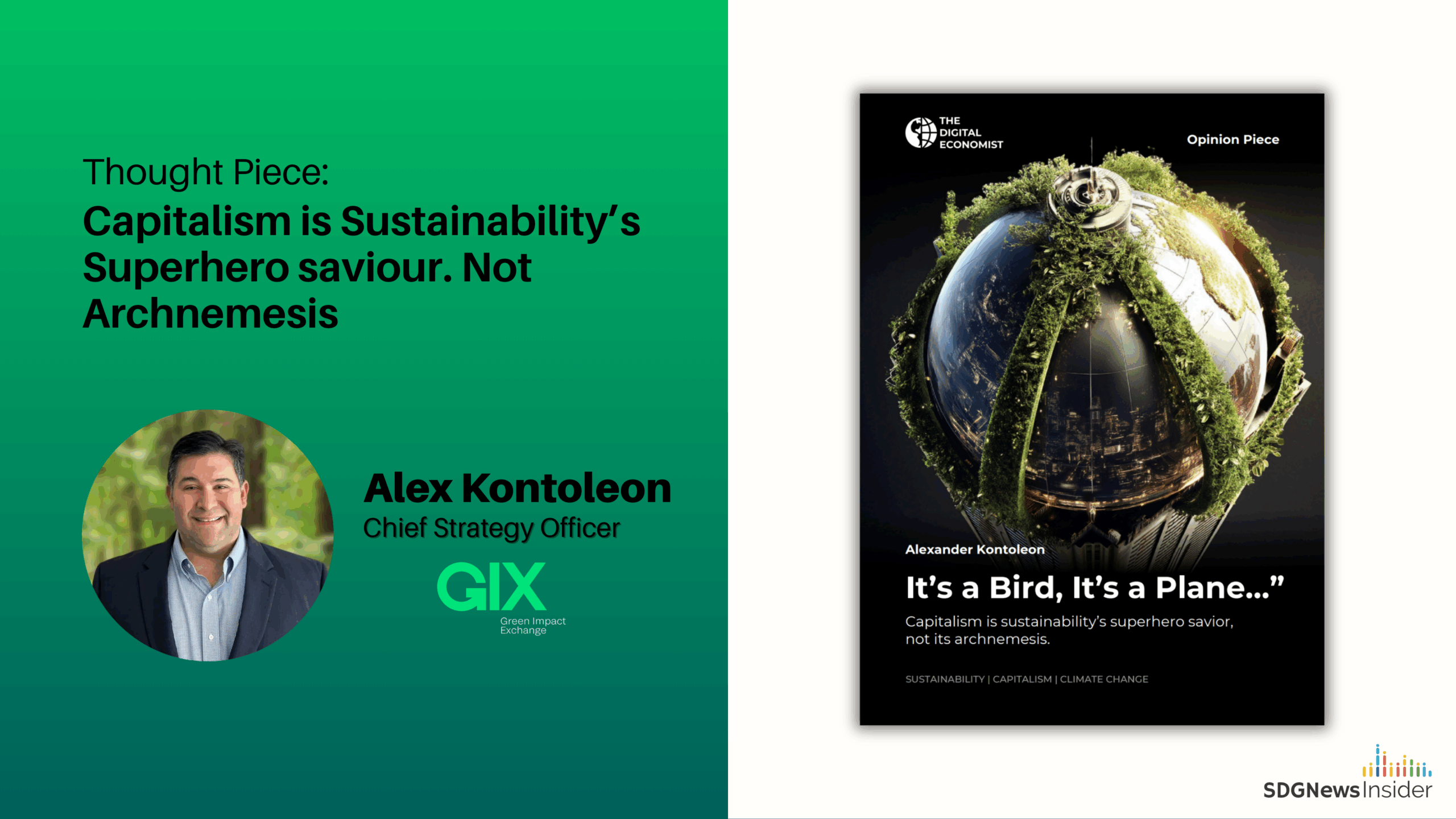 Capitalism Can Be Sustainability’s Greatest Ally, Says Green Impact Exchange CSO