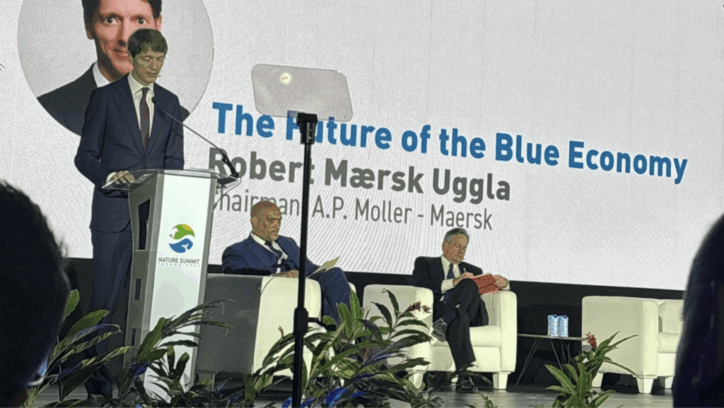 Robert Maersk Uggla on the Future of the Blue Economy at the Nature Summit in Panama City