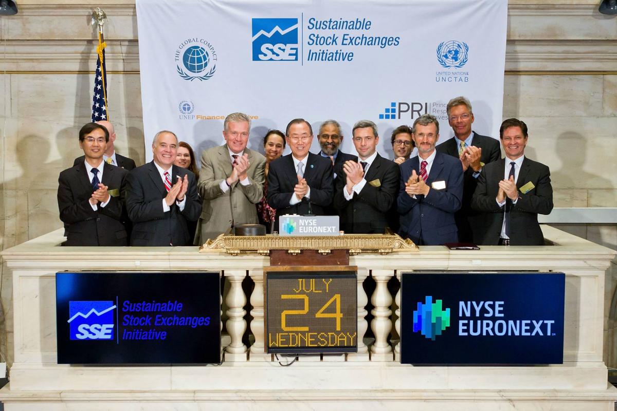 Shanghai Commodity Exchanges Join UN Sustainable Stock Exchanges (UN SSE) Initiative