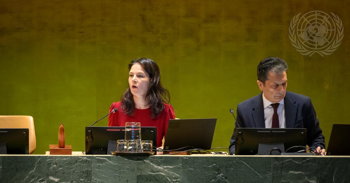UNGA80 Closes with Annalena Baerbock’s Call: “Better Together, Unafraid, Unbroken, United”