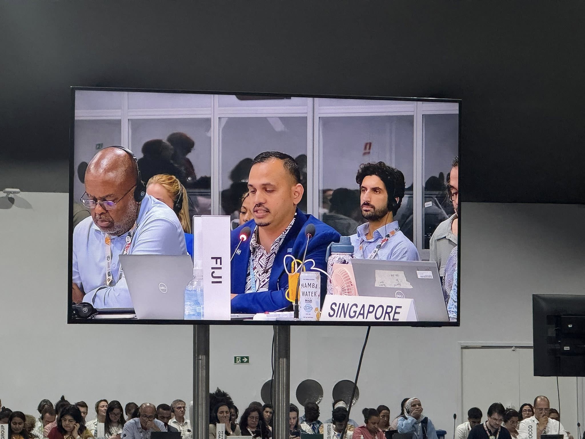 Fiji’s Chief Negotiator Sivendra Michael