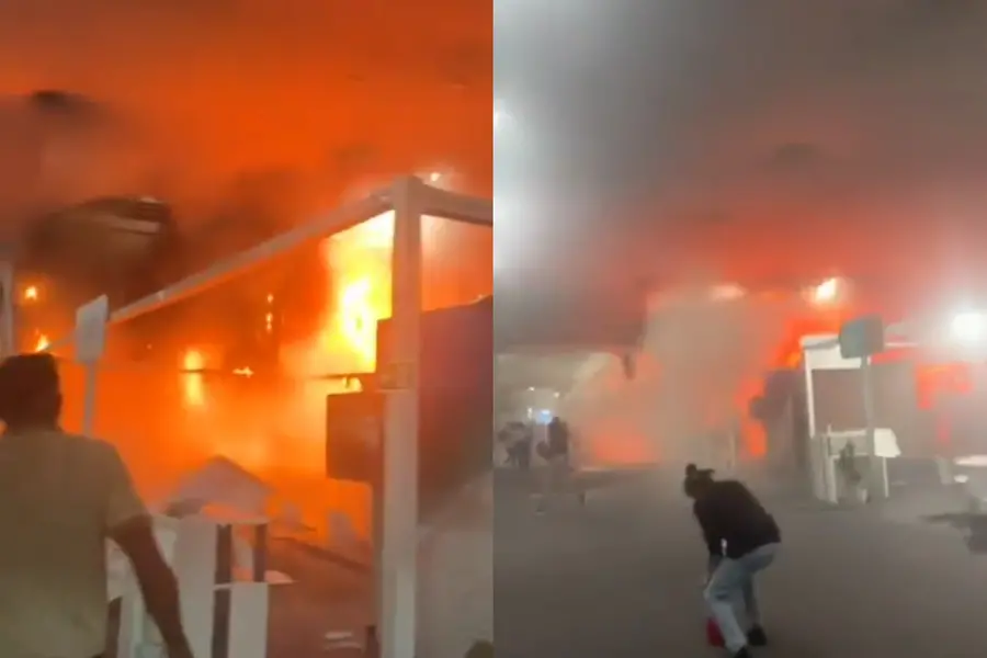 Fire Breaks Out In Pavilion At COP30