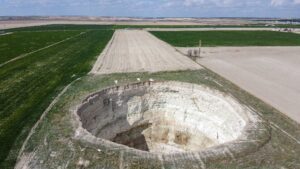 Sinkholes in Turkey’s Agricultural Heartland Fuel Farmers’ Concerns