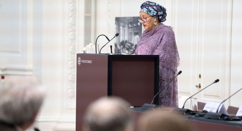 Amina Mohammed described a rising strain of “dangerous nostalgia” shaping political discourse across parts of the world.