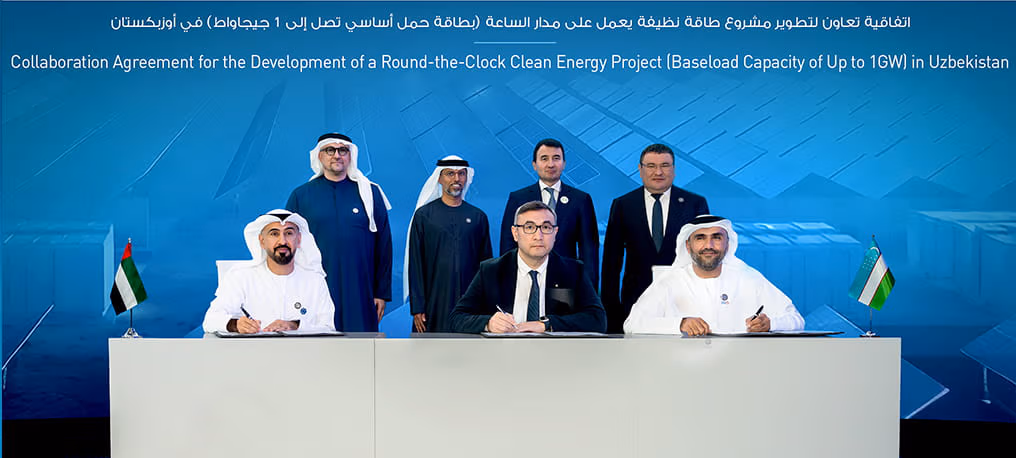 Masdar and UAE partners move to deliver round-the-clock renewable energy for Uzbekistan