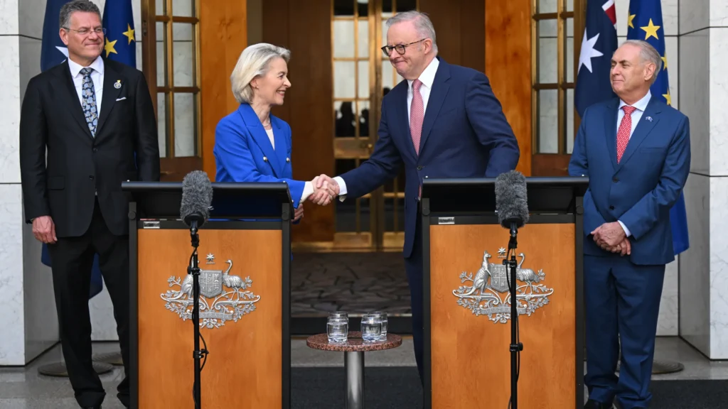 Europe and Australia Strike Trade Deal, Cementing a New Axis in a Fragmenting World