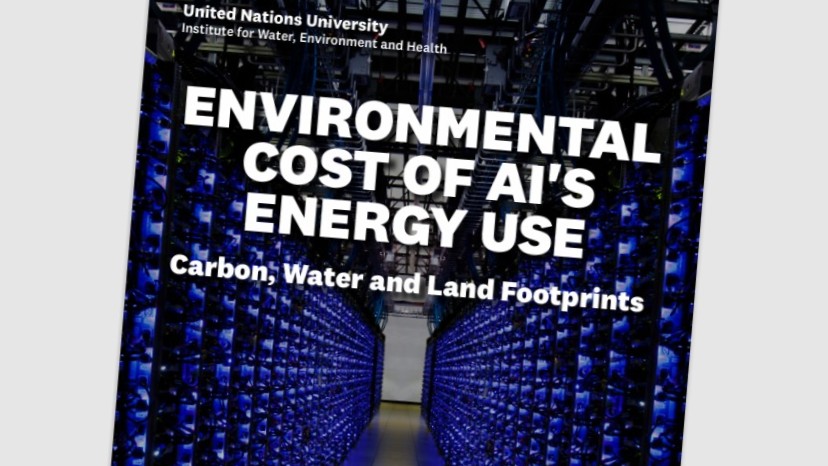 AI’s Hidden Environmental Bill: New UN Report Warns of Surging Water, Land and Carbon Costs