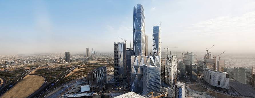 Riyadh skyline, headquarters of Saudi Arabia's Public Investment Fund