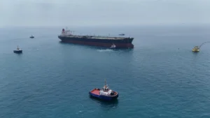 Tanker traffic in the Strait of Hormuz amid renewed US Iran military exchanges